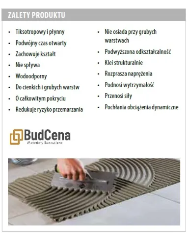 KERAKOLL Klej żelowy H40 no Limits, niska zawartość dodatków chemicznych
