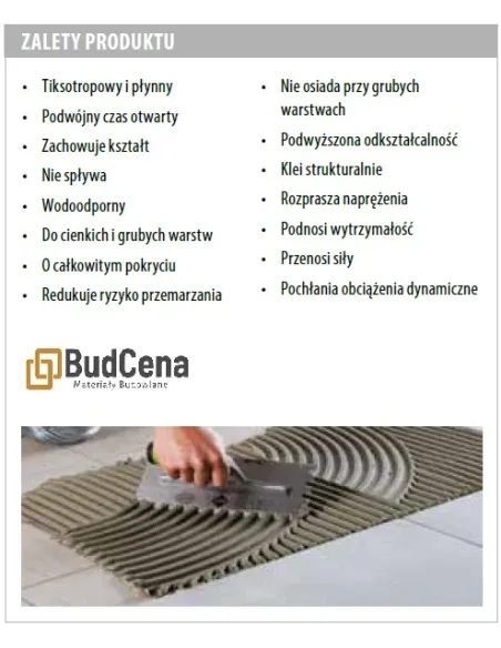 KERAKOLL Klej żelowy H40 no Limits, niska zawartość dodatków chemicznych