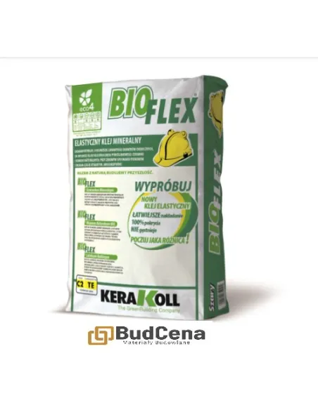 KERAKOLL Bioflex - klej do płytek, elastyczny, mineralny, duże formaty, podłogi ogrzewane