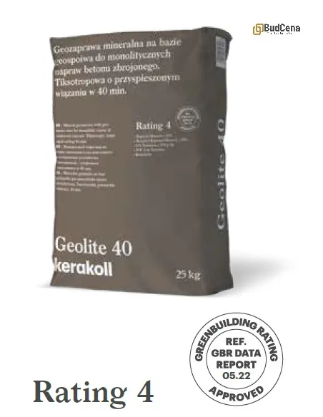 KERAKOLL Geolite 40 -tiksotropowa zaprawa o szerokim spektrum zastosowania