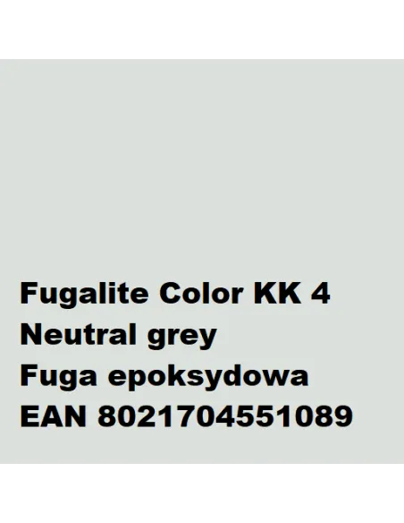 Fugalite Color KK 4 Neutral grey Fuga epoksydowa EAN 8021704551089