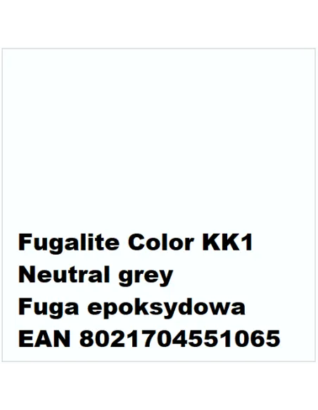 Fugalite Color KK1 Neutral grey Fuga epoksydowa EAN 8021704551065