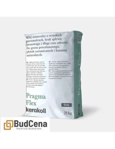 Kerakoll Pragma Flex Szary 25kg Klej C2TE | BUDCENA.pl