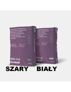 Kerakoll H40 Gel 20kg Szary / Biały Klej S1 | BUDCENA.pl