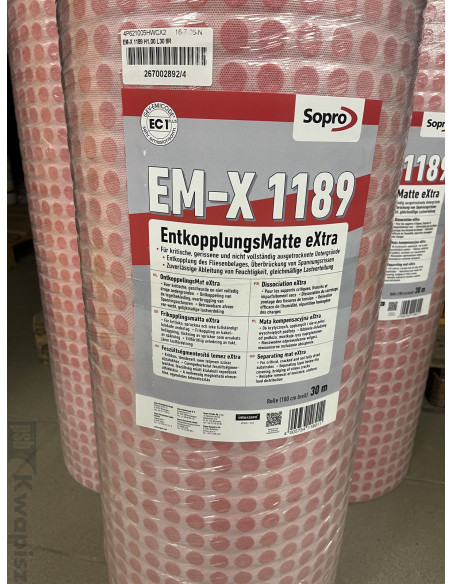 Sopro EM-X 1189 eXtra Mata kompensacyjna pod płytki rolka 30mb