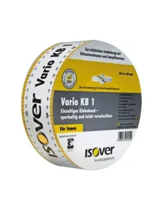 ISOVER Vario KB1 Jednostronna Taśma do Folii Paroizolacyjnej 60mm x 40m