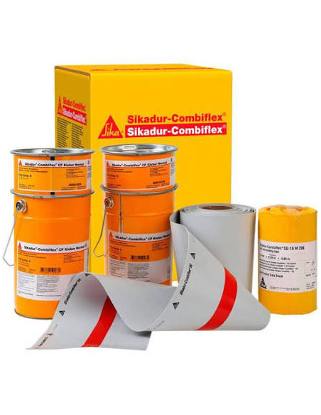 SikaDur - Combiflex - CF Adhesive Normal (A+B) 6kg tasmy i klej