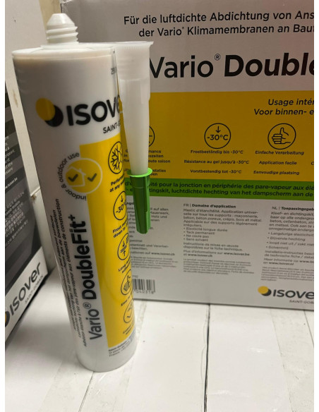 ISOVER Vario Doublefit+ Klej Uszczelniacz do Folii Paroizolacyjnej 310ml