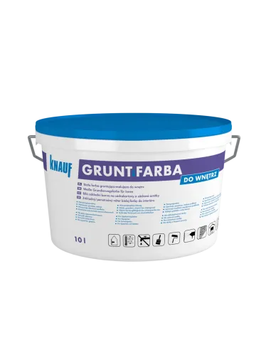 KNAUF GRUNT i FARBA farba gruntująca 10 L