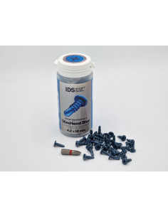 IDS Wkręty Samowiercące SlimHead Blue 4,2x12mm 250szt. Wkręt Płaski Łeb do Profili