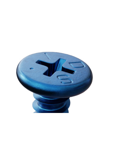 IDS Wkręty Samowiercące SlimHead Blue 4,2x12mm 250szt. Wkręt Płaski Łeb do Profili