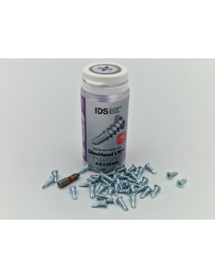 IDS Wkręty Samowiercące SlimHead Ultra 4,2x13mm 250szt. Płaski Łeb 0,7mm plus BIT PH2