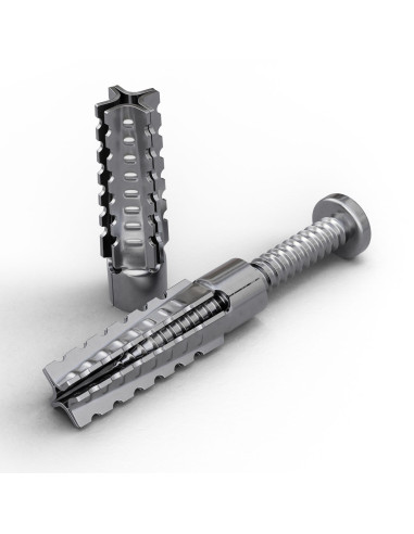 Metalowa kotwa rozporowa IDS SPACK 8x38 mm do betonu komórkowego z wkrętem (20 szt.)