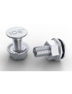 IDS Śruba M8 SlimHead 8x20mm 50szt. do Profili UA z Nakrętką Ząbkowaną Płaski Łeb 2