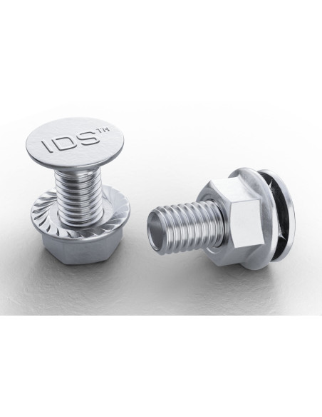 IDS Śruba M8 SlimHead 8x20mm 50szt. do Profili UA z Nakrętką Ząbkowaną Płaski Łeb