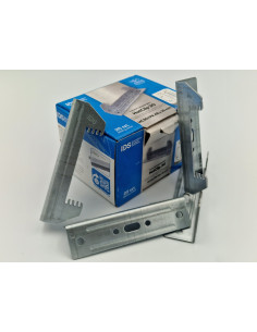 Łącznik HatClip 30 (5906506982107). Wydajność: ~3,5szt/m2. Dystans od 15mm. Do profili kapeluszowych 48x15. Opakowanie 25szt 2