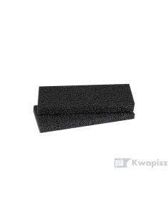 Kubala Włóknina ścierna czarna 120x250 mm, komplet 2 szt.