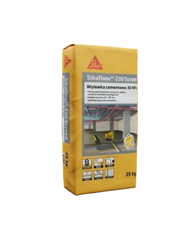 Sika  Sikafloor-230 Screed 25 kg wylewka posadzka b30 grubość 10 do 80 mm