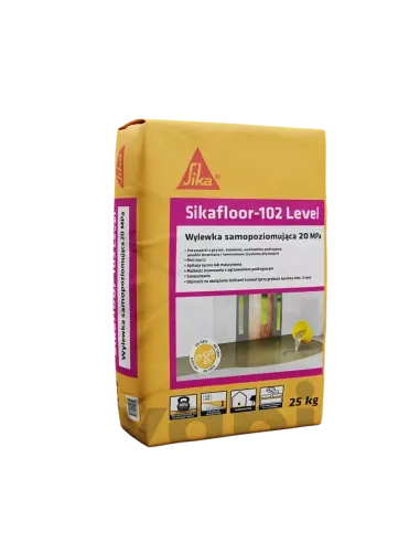 Sika Sikafloor-102 LEVEL 25kg Wylewka samopoziomująca podłogowa cementowa 2-15 mm