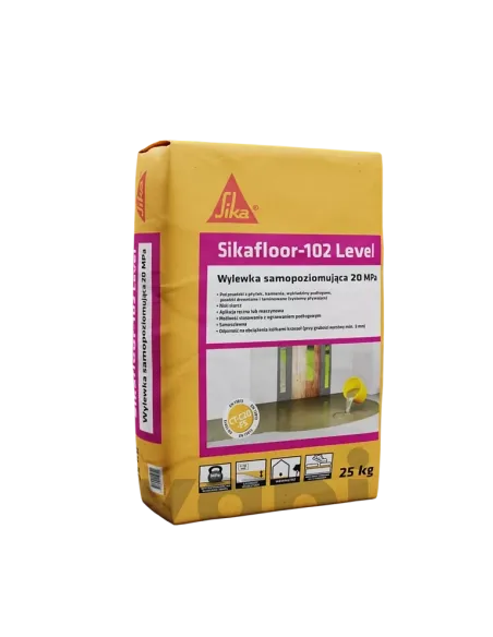 Sika Sikafloor-102 LEVEL 25kg Wylewka samopoziomująca podłogowa cementowa 2-15 mm