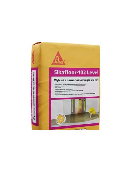 Sika Sikafloor-102 LEVEL 25kg Wylewka samopoziomująca podłogowa cementowa 2-15 mm
