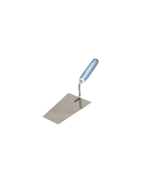 Kubala Kielnia trapezowa nierdzewna 120x180x80mm, uchwyt drewniany do prac murarskich 0809