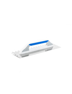Kubala Paca nierdzewna 130x480mm ząb półokragły, uchwyt trzyskł. G-21 0257 do prac budowlan 0257