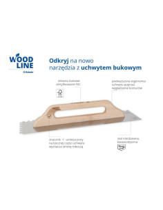 Kubala PACA NIERDZ. 130x480 ZĄB 12x12 WOOD LINE 2 do prac budowlanych 0412 2