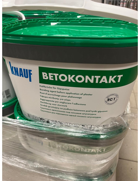 KNAUF Betokontakt 20 kg grunt sczepny do gładkich podłoży betonowych, pal. ma 32 szt., 545454