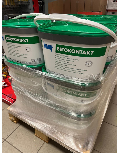KNAUF Betokontakt 20 kg grunt sczepny do gładkich podłoży betonowych, pal. ma 32 szt., 545454