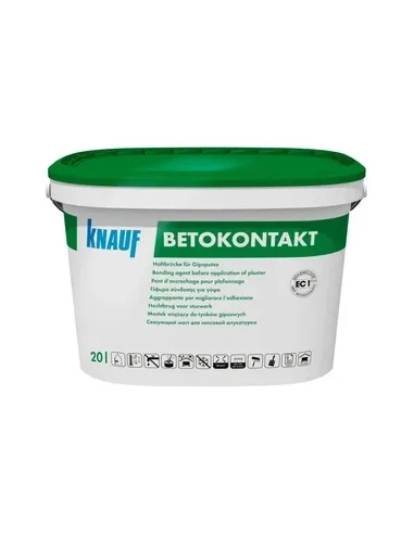 KNAUF Betokontakt 20 kg grunt sczepny do gładkich podłoży betonowych, pal. ma 32 szt., 545454