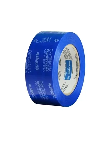 BLUE DOLPHIN taśma zewnętrzna ochronna PE niebieska 48mm x 50m do prac budowlanych MTPEBL_08022