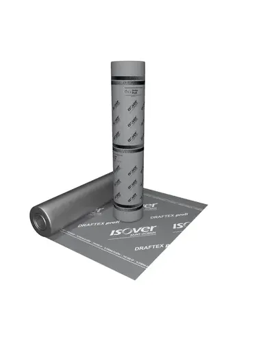 Membrana dachowa ISOVER Draftex Profi – Wiatroizolacja 150 g/m² (80 m²)