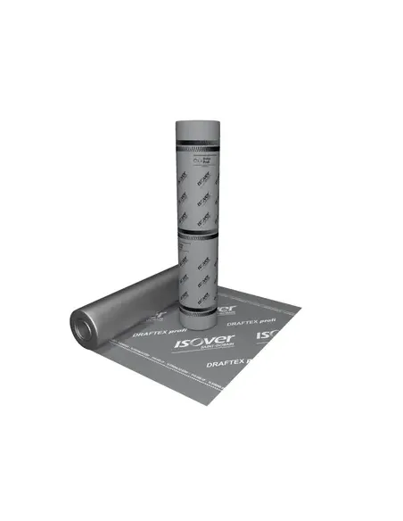 Membrana dachowa ISOVER Draftex Profi – Wiatroizolacja 150 g/m² (80 m²)