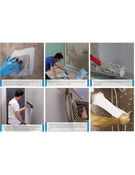 MAPEI Mapegum WPS folia w płynie op. 20kg