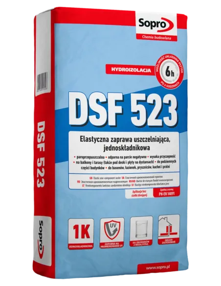 SOPRO DSF 523 zap. usz. elas. jednosk. 20kg
