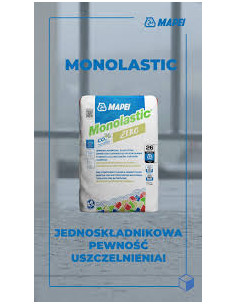 MAPEI Monolastic jendoskładnikowa hydroizolacja  op. 20kg    pal. 50 op. 2