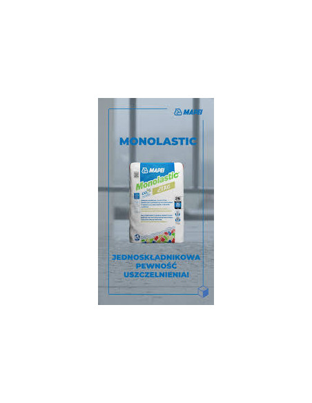MAPEI Monolastic jendoskładnikowa hydroizolacja  op. 20kg    pal. 50 op.