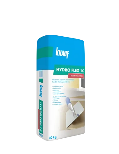 sklep KNAUF Hydro Flex 1C 20 kg elast. Zapr. uszczelniająca na balkony, tarasy i do łazienek, 210064
