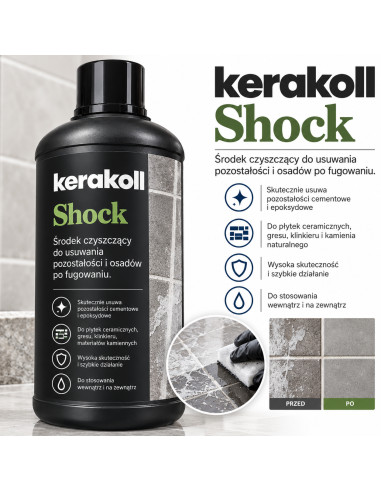 Kerakoll Fuga-Shock Eco środek do usuwania fugi epoksydowej 1litr