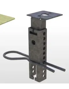 ROCKFON - ACC ADJUSTABLE SHORT HANGER 40-80  op. 100szt  165519