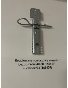 ROCKFON - ACC ADJUSTABLE SHORT HANGER 40-80  op. 100szt  165519 2