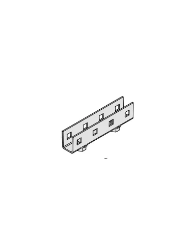 KCS łącznik do profilu  U, kart 100szt, 686210  /  BPM 300119    /do Clip-In/