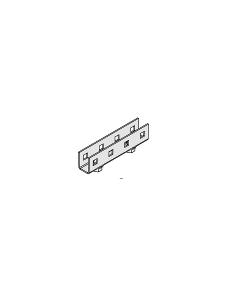 KCS łącznik do profilu  U, kart 100szt, 686210  /  BPM 300119    /do Clip-In/