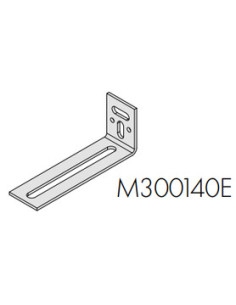 Klamra przyścienna KCS Profilu U BPM 300140E Clip-In 100 szt. (713017)