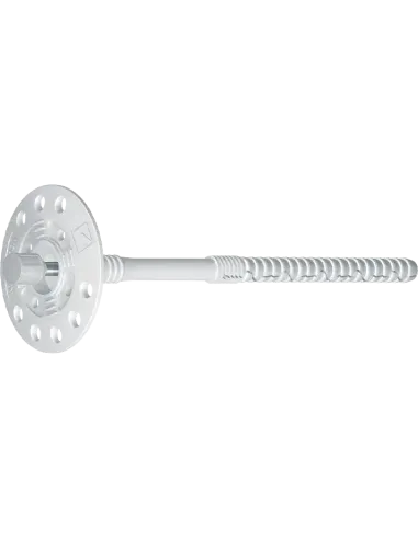 Kołek do izolacji z trzpieniem metalowym 10x140 mm - Opakowanie 250 sztuk (Łącznik do wełny i styropianu)