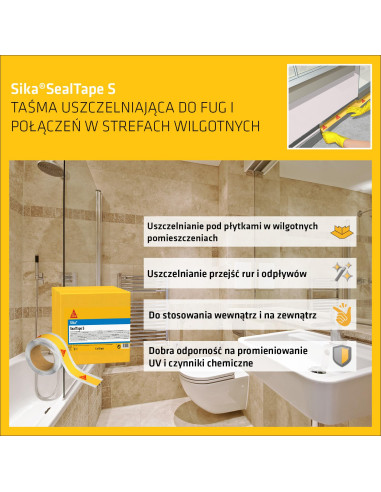 Sika SealTape S (1x50m) taśma