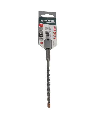 KAEM Wiertło krzyżowe 6x160mm SDS Plus zawieszka