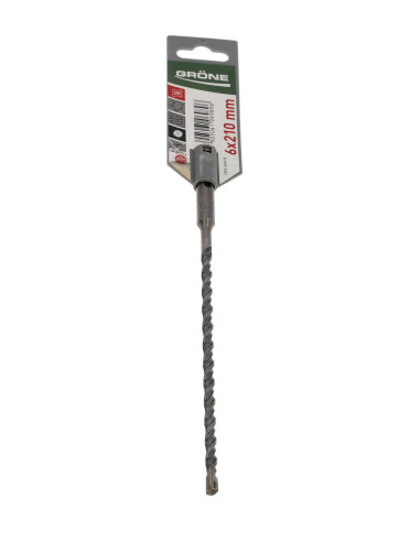 KAEM Wiertło krzyżowe 6x210mm SDS Plus zawieszka