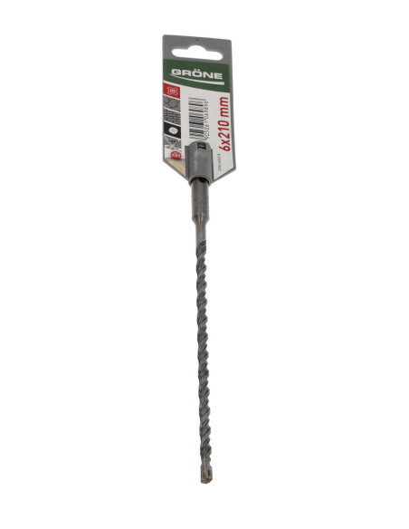 KAEM Wiertło krzyżowe 6x210mm SDS Plus zawieszka